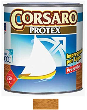 Impregnante per Legno a Solvente Corsaro Protex Rovere Lt. 0,75 ARCO