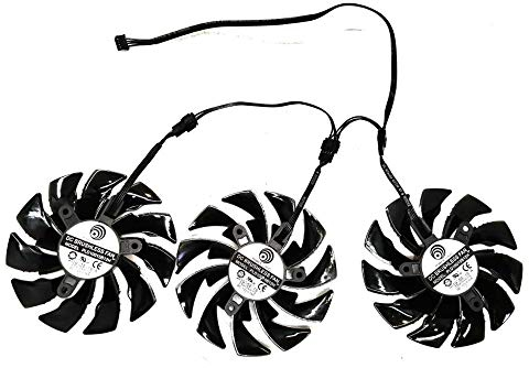 Replacement Graphcis Card Cooling Fan Cooler Compatible for Gigabyte AORUS RTX 2060 XTREME 6G, GTX 1070/1080 Xtreme Gaming 1080 Ti Xtreme Edition PLD10015B12H DC12V 0.55A