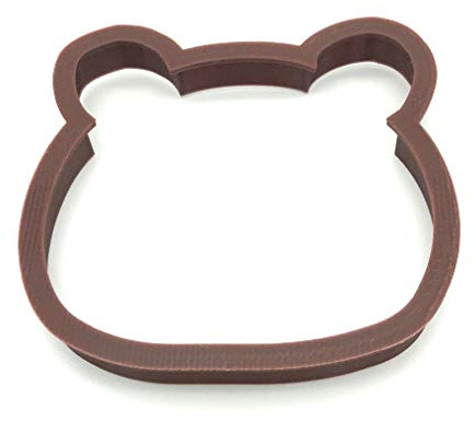 Bear Head Cookie Cutter Fondant Cake Decorating (4 inches)