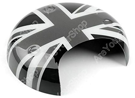 Topteng Union Jack UK Flag Tachometer Panel Cover fit for MINI COOPER R56 R58 R60, Black
