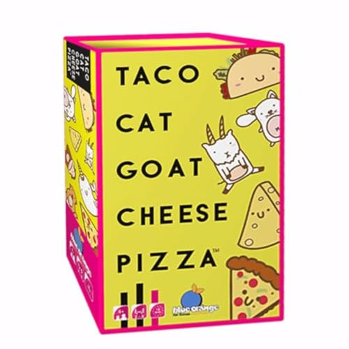 Blue Orange, Juego Taco, Gato, Cabra, Queso, Pizza
