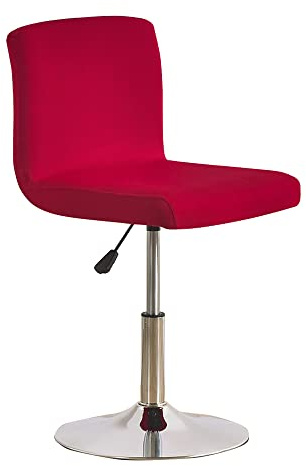 Meigeh Barhocker-Bezüge für Esszimmer, dehnbar, für Thekenhocker, Weinrot, 4-teilig