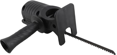 Kit di Attacco per Sega Alternativa Adattatore per Sega Alternativa per Trapano Avvitatore a Batteria con Lame per Seghetti Alternativi per il Taglio del Legno in Metallo
