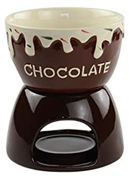 Ice cream maker Cute Design Set for chocolate fondue cheese hot pot ceramic fruit cup for ice cream bowl furnace kitchenware for parties