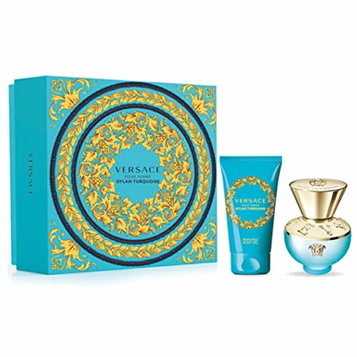 Versace Dylan Turquoise Eau de Toilette Spray 30ml / Body Gel 50ml