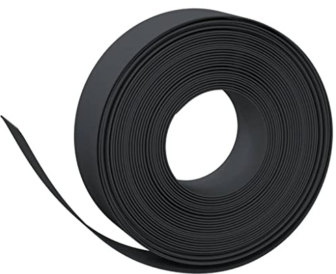 vidaXL Bordure de Jardin Noir 10 m 15 cm polyéthylène
