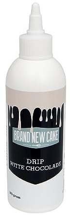 BrandNewCake® Drip Weiße Schokolade 180g - Perfekte Drip Cake Dekoration - Einfache Tortendekoration - Ideal für Tortenverzierung