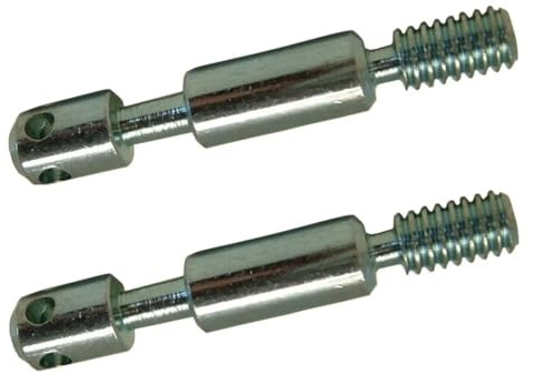 cyclingcolors 2x Bett schrauben M8 x 50mm möbelverbinder bettverbinder holz metall möbel holzverbinder plattenverbinde dübel Möbelschrauben