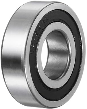 sourcing map 62/22-2RS Rillenkugellager, 22mm x 50mm x 14mm, hochwertiger Kohlenstoff-Chromstahl Z1, doppelt gummierte abgedichtete Lager