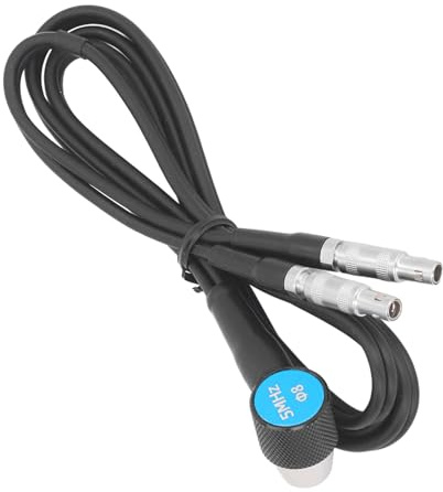 Sonda de Medidor de Espesor Ultrasónico, Medición sin Contacto, Amplio Rango de Medición, Calibración Automática, Liviana y Portátil, Sonda de Repuesto de 5 MHz DIA 8, para GM130