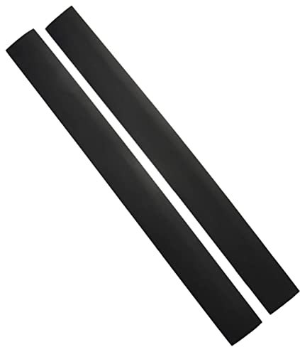 GRIRIW Lot De 2 Cache-espaces En Silicone Noir 53 Cm Cuisine, Joint D’étanchéité Résistant à La Chaleur Entre Cuisinière Et Plan De Travail, Couvre-joints Facile à Nettoyer Pour Surface Anti-huile