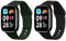 kwmobile 2X Sportarmband kompatibel mit Xiaomi Redmi Watch 3 Active Armband - Fitnesstracker Band Set aus TPU Silikon