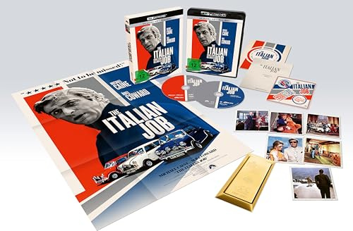 THE ITALIAN JOB - CHARLIE STAUBT MILLIONEN AB - LIMITED COLLECTOR'S EDITION [4K ULTRA HD] + [BLU-RAY]