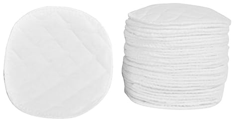 Beatifufu 16 Stück Auslaufsichere und Wiederverwendbare Nursing Pads aus Baumwolle Dünne Stilleinlagen für Schwangere und Stillende Mütter nach Geburt