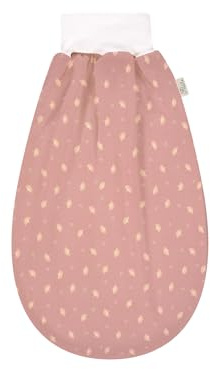 Alvi Schlupf-Mäxchen Light Strampelsack, Unisex, 0 bis 6 Monate, weich, mit elastischem Bund, waschmaschinengeeignet, ideal für Sommer Pretty - Pink
