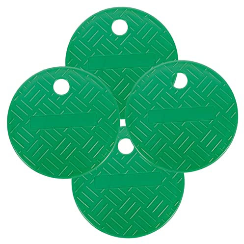 BCOATH Coperchio Per Valvola Di Irrigazione Esterna in Plastica Resistente, Set 4 Pezzi, Accessorio Per Scatole Di Valvole Giardino, Facile Montaggio e Protezione Per Impianto Di Irrigazione