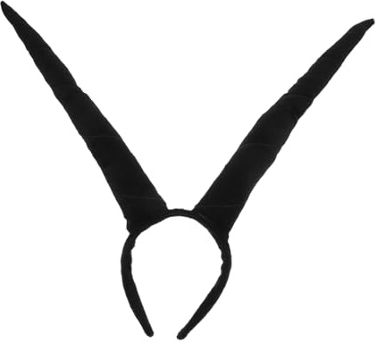 Abaodam Kreatives Halloween Bull Horn Haarband Faltbares Kostüm Accessoire für Partys Cosplay und Festlichkeiten Einzigartiges Design für Auffällige Auftritte