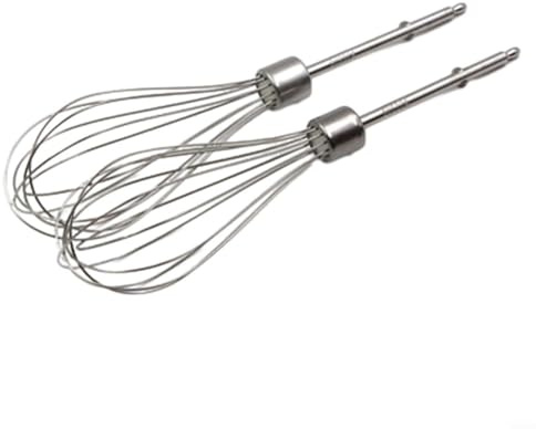 Stainless Steel Replacement Beaters for Kenwood Hand Mixer For Egg Beater and Whisk Accessories for Mixing Batter, Whipping Cream, and For Egg Whites (12 wire rods*)