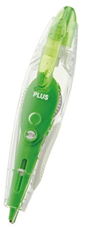 PLUS Japan, Correction Roller Penstyle in Green, 1 Piece Pack (1x 1 Roller)