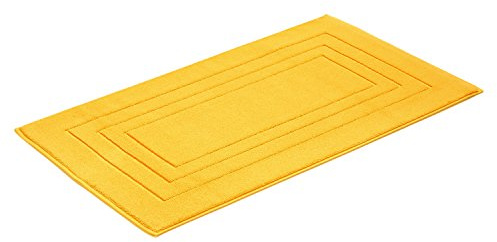 Vossen 1149410146 Feeling - Badeteppich, 67 x 120 cm, sunflower