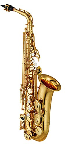 Yamaha YAS-480 Intermediate Eb Alto Saxophone Silver Plated