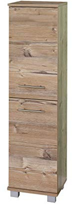 Schildmeyer Highboard 119936 Isola, 30x32.5x117 cm, silberfichte Dekor