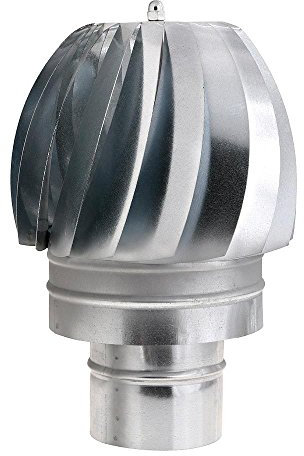 Wolfpack 22011128 Sombrero Extractor Galvanizado para Estufa 100mm