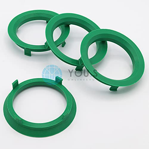 4 x ZENTRIERRINGE DISTANZRING für ALUFELGEN A701591 70,1-59,1 mm AEZ, Dezent, Dotz, Enzo