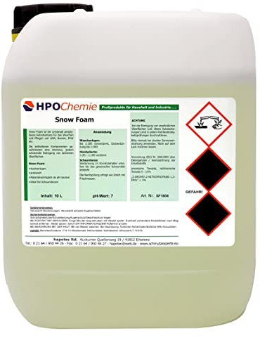 HPOChemie Snow Foam Autoshampoo 10 Liter