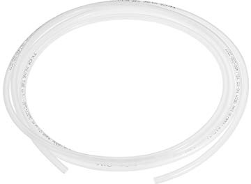 uxcell Nylon Line Hose Tube, 6mm(0.23) ID x 8mm(0.31) OD 3 Meter 9.8ft PA6 Nylon Tube Pneumatic Air Brake Tubing for Fluid Transfer Translucent