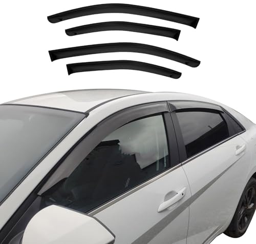 OMAC Windabweiser für Skoda Octavia 2020-2026 Acryl Dunkel 4tlg