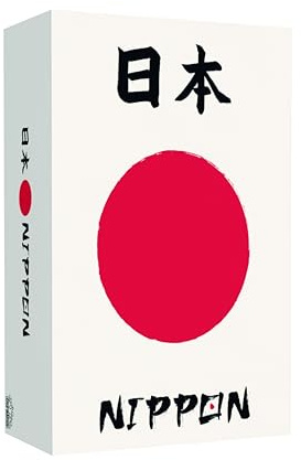 Nippon Juego Mesa sobre Cultura Japonesa Anime y Sushi | Kit Preguntas con Desafíos Destreza | Baraja Cartas Fan Art en Material Cartón Premium | Regalo Temático para Fiestas Coleccionables