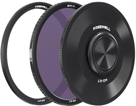 Freewell 67 mm naturlig densitet ND32 (5 f-stopp) ND1.5 kamerafilter, kompatibel med M2-serien