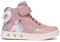Geox J Skylin Girl G, Scarpe da Ginnastica, LT Rose/Platinum, 27 EU