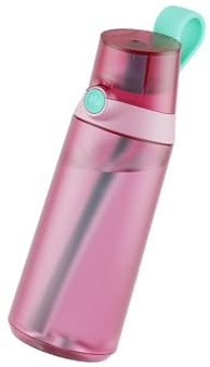 Air upp® Mini Sipper 600 ml Flasche, inkl. 3 Kapseln, Rosa