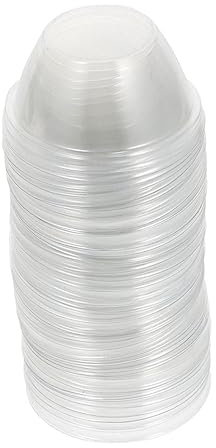 SUPVOX 100pezzi Copertura Per Coltivazione Piante Idroponiche Senza Casa Coperchi Trasparenti Per Coltivazione Piante Adatti Per Fuori e