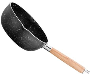 OFFSCH Sartén Antiadherente Para Tortillas Mango De Madera Calentador De Leche