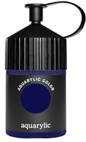 Aquarylic Color Künstlerfarbe - Hochpigmentiert, Lichtecht, Vegan, Flüssig-Sämige Konsistenz - Hergestellt in Österreich Color, Indigo