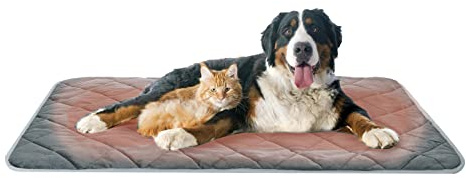 NVOQILIN Hundebett Haustier Hund Heizmatten Thermobett Matte Klein Groß Zwinger Matte Warming Pad Pet Supplies Heizung Outdoor Mit Thermostat Für Kleine Haustiere Für Katzen