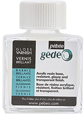 PEBEO Gédéo 75 ml Gloss Finishing Varnish, 3.5 x 6 x 8.5 cm, Transparent