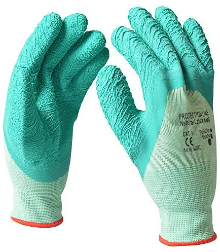 42569, Handschuhe grün Latex 10