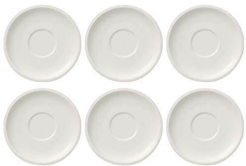Villeroy & Boch ARTESANO ORIGINAL Untertasse Ø 15,5cm 6er Set weiß Porzellan