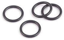 Generic O-Ring für Kickstarterwelle, Gummi, Schwarz, 12 mm Innendurchmesser, 2,5 mm Dicke, Passt für Simson S51 und SR50