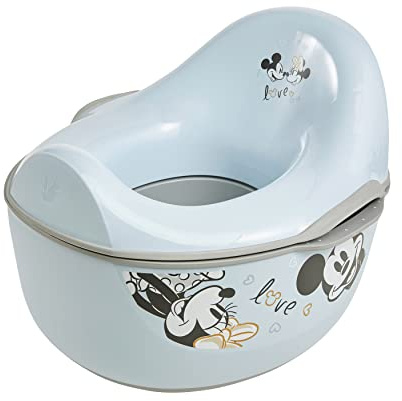 keeeper Mickey Babytopf deluxe 4in1, Töpfchen + Toilettensitz + Hocker + Feuchttuchspender, Ab ca. 18 Monate bis ca. 4 Jahre, Kasimir, Blau