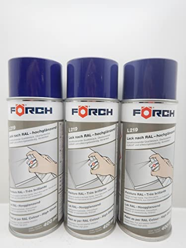 Förch NACHTBLAU BLAU RAL 5022 LACK LACKSPRAY SPRAY SPRAYDOSE 400ML (3)