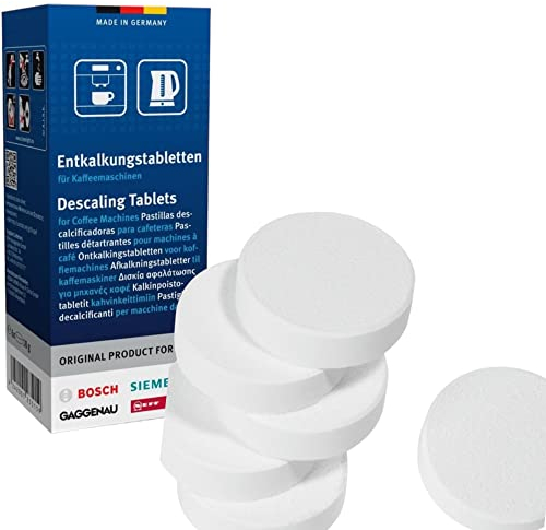 Quailitas Bosch Tassimo Descaling Tablets [Pack of 6 Tablets Per Pack] –Coffee Machine Limescale Descaler for Bosch Coffee Makers, Limescale Remover Coffee,Tea & Espresso