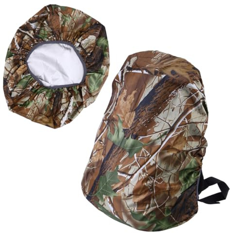 Happyyami Sicherheitstasche für Sportrucksäcke Rucksackabdeckung Regen Sportrucksack Camo-Rucksack wasserdichte Rucksack-Regenhülle Rucksack-Schutzhülle Camping Regenschutz Wasserfeste Hülle