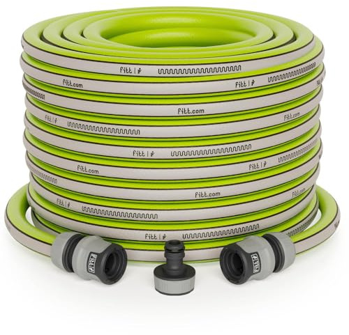 FITT Kiuma 20m, Leichter, flexibler und Gartenschlauch für einen täglichen und intensiven Gebrauch