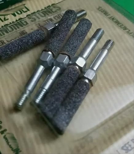 3/16 5 PACK CH*AINSAW SHARPENING STONE THREADED FITS GRANBERG 12V FOR .325 CH*AIN, Replacement for Forester OEM