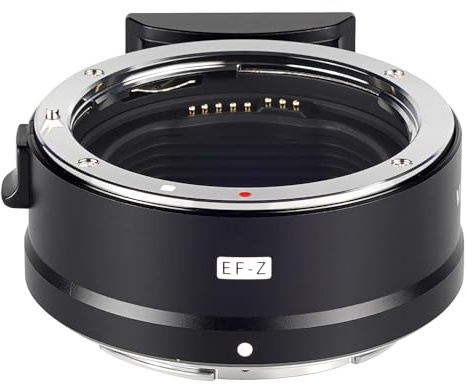 EF-Z Autofocus Metal Lens Adapter Ring Compatible for Canon EF Series Lens to Z-mount Camera NIK0N z5 z50 z6 z7 z8 z9 z30 zfc